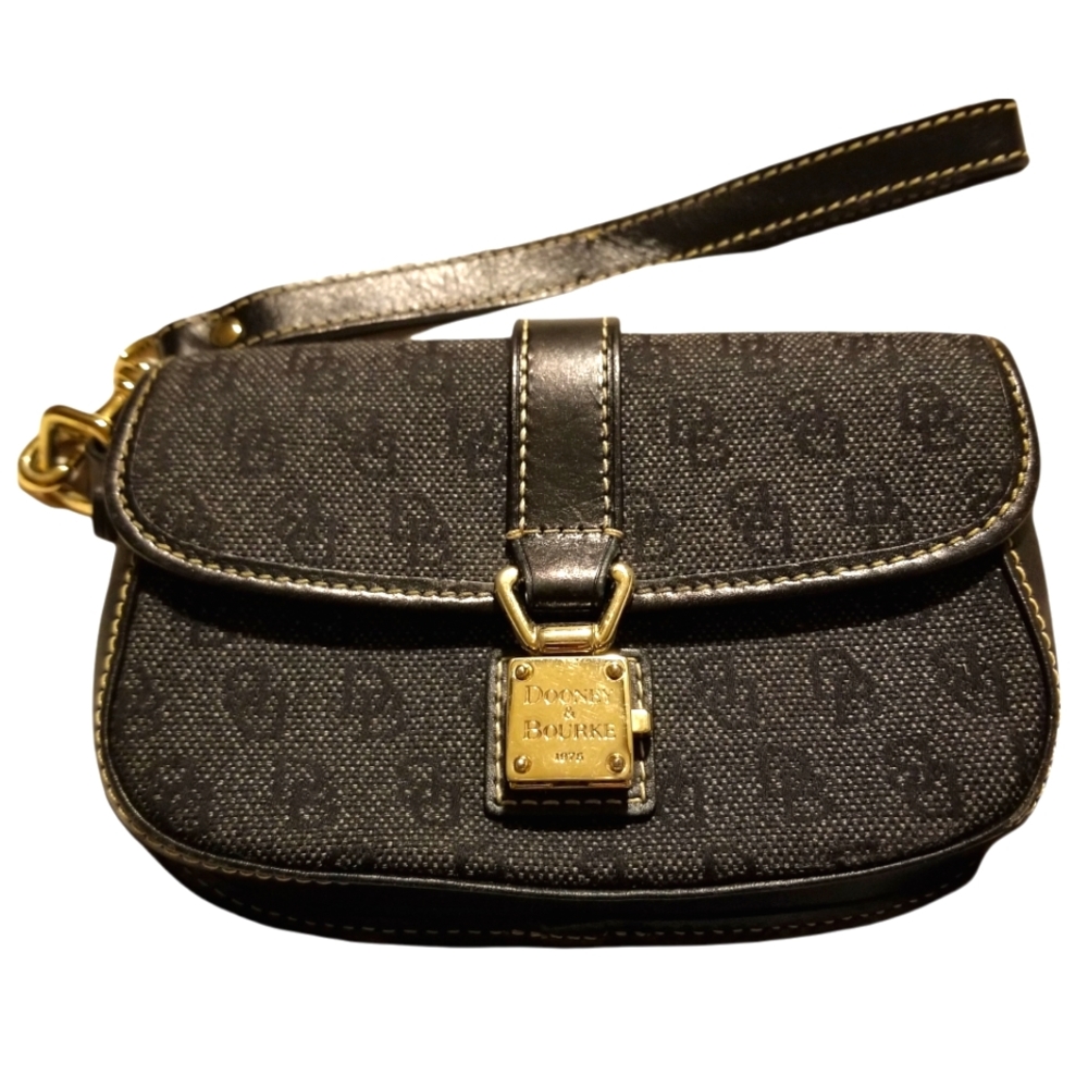 Dooney and Bourke Monogram Wristlet/  Wallet